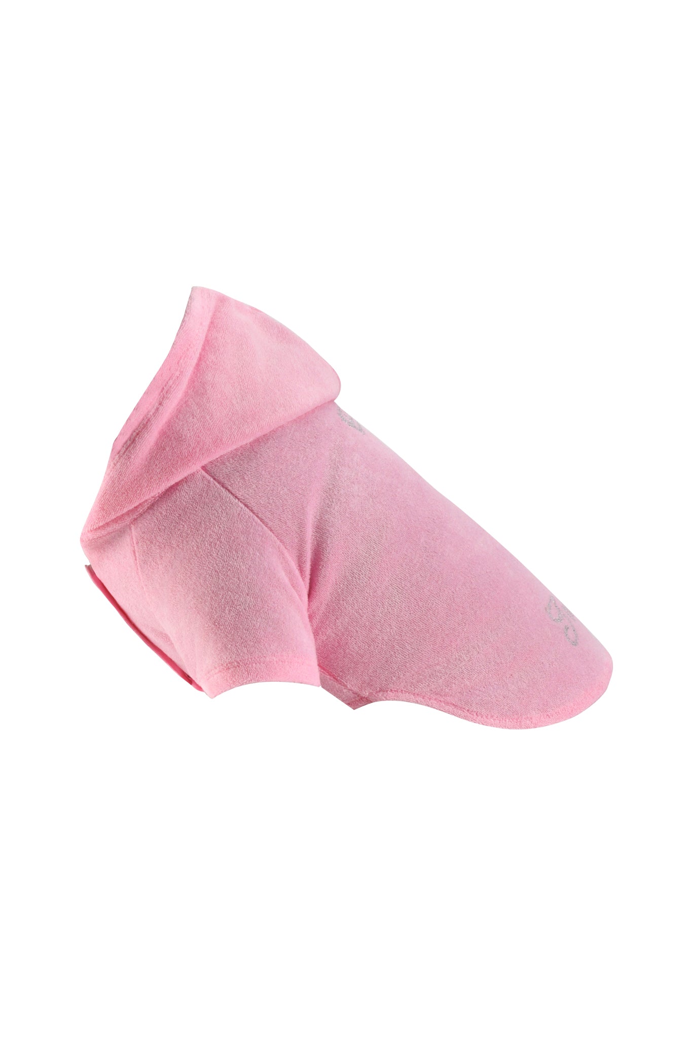 The HONEY DOG HOODIE - PINK by I.AM.GIA is featured against a plain white background. This cozy, stylish hoodie offers comfort and fashion for small pets who love to stand out.