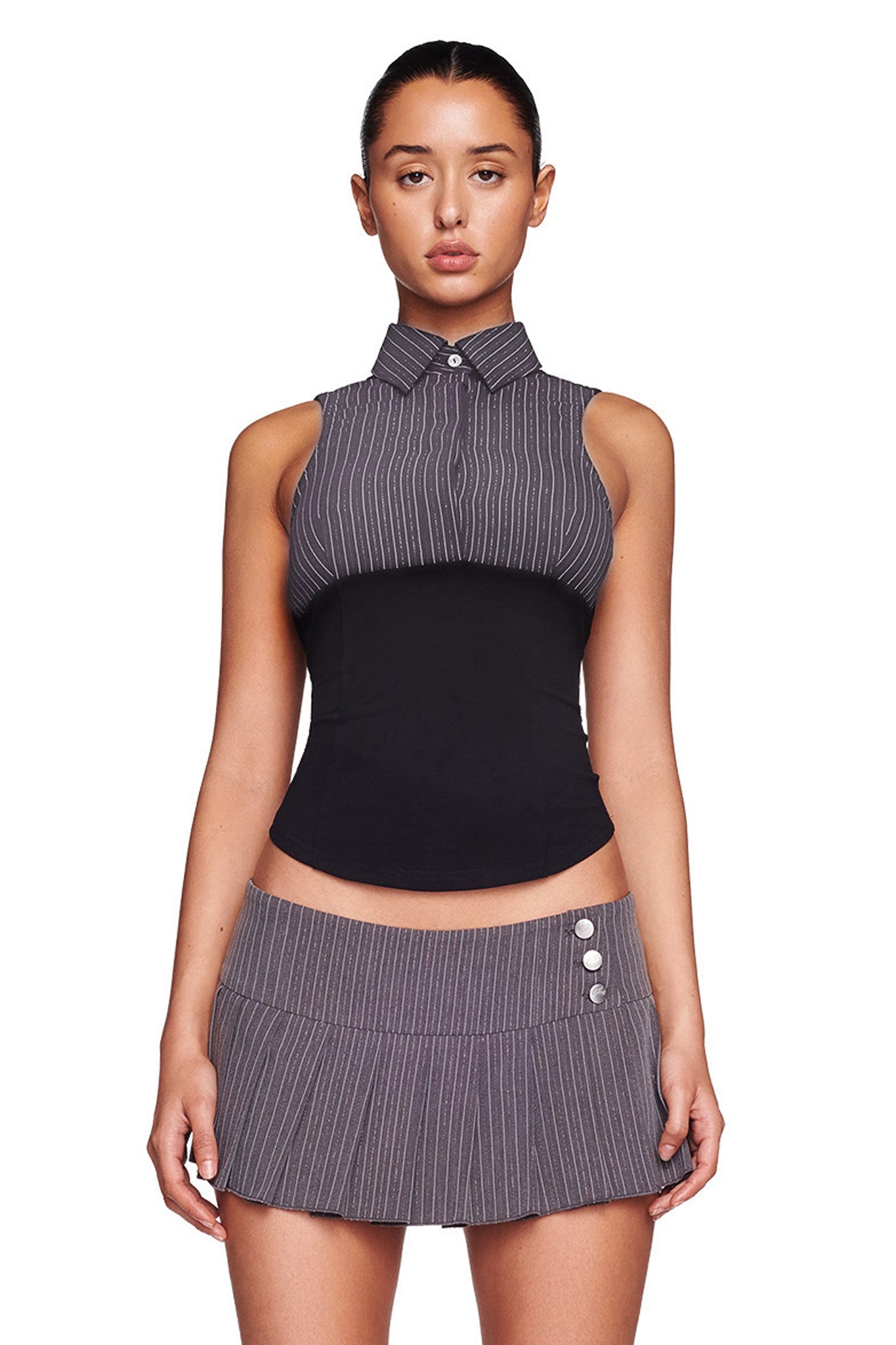 Sharaページ SHARAH TANK - BLACK/GREY