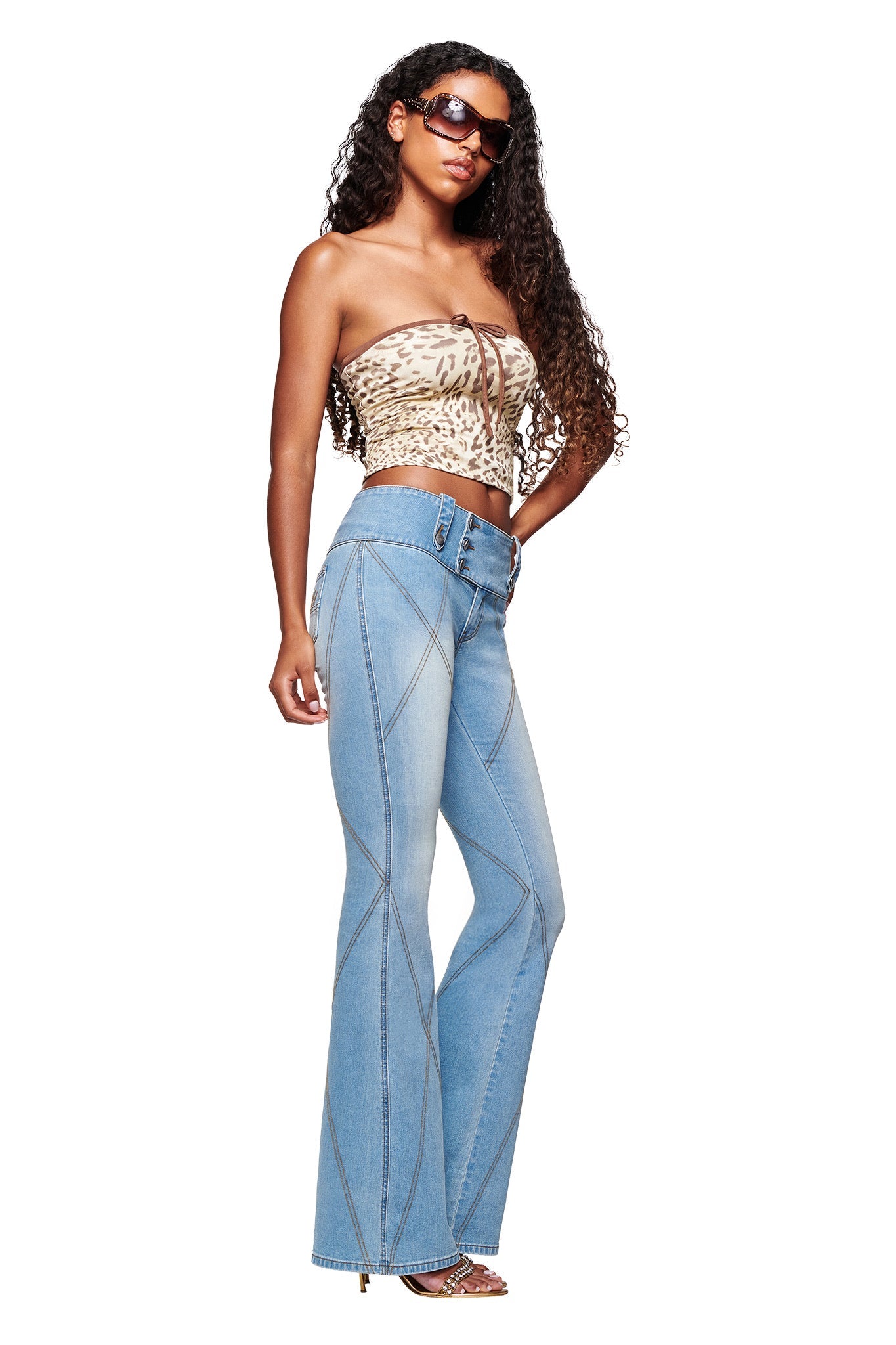 MALLORY JEAN - LIGHT BLUE DENIM