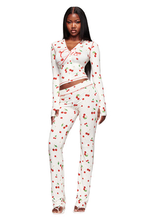 BLARE TRACKPANT - CHERRY ON TOP