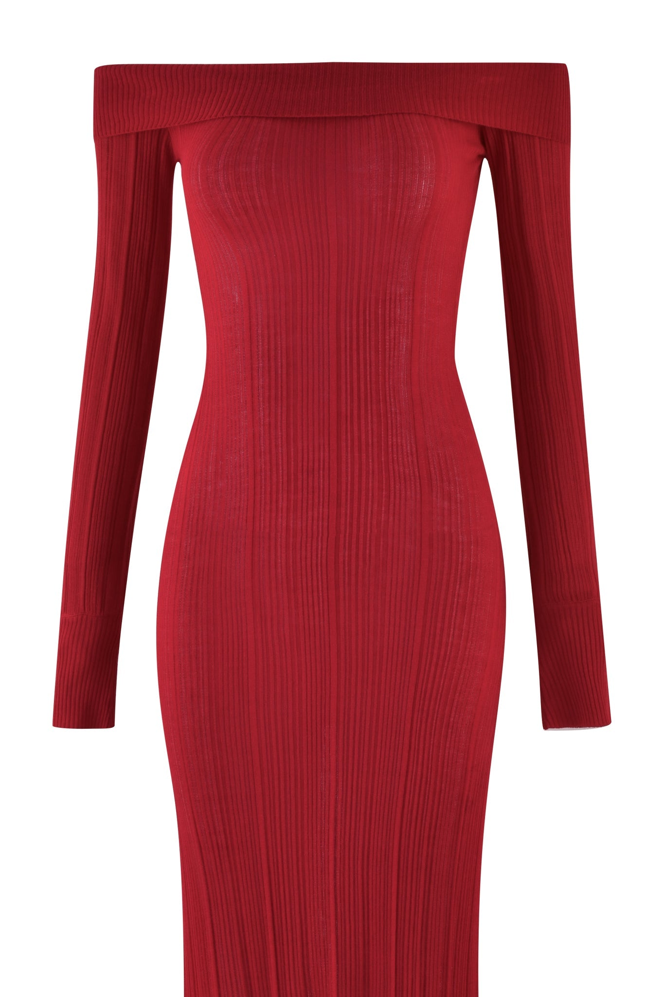 ANASTASIA MAXI DRESS - RED : BURGUNDY - XXS / RED ANASTASIA MAXI DRESS - RED : BURGUNDY - XXS / RED