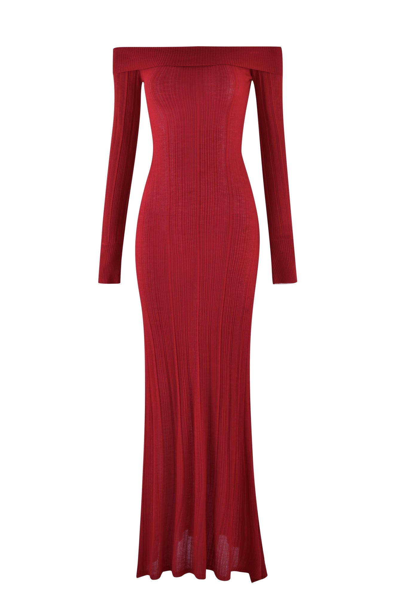 ANASTASIA MAXI DRESS - RED : BURGUNDY ANASTASIA MAXI DRESS - RED : BURGUNDY