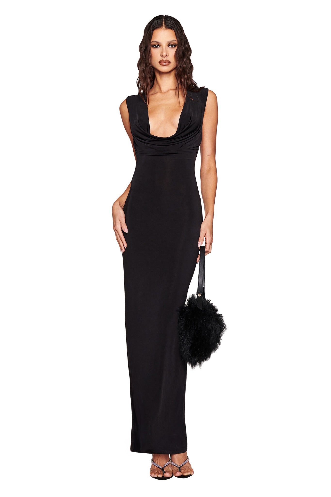 MILANI MAXI DRESS - BLACK MILANI MAXI DRESS - BLACK