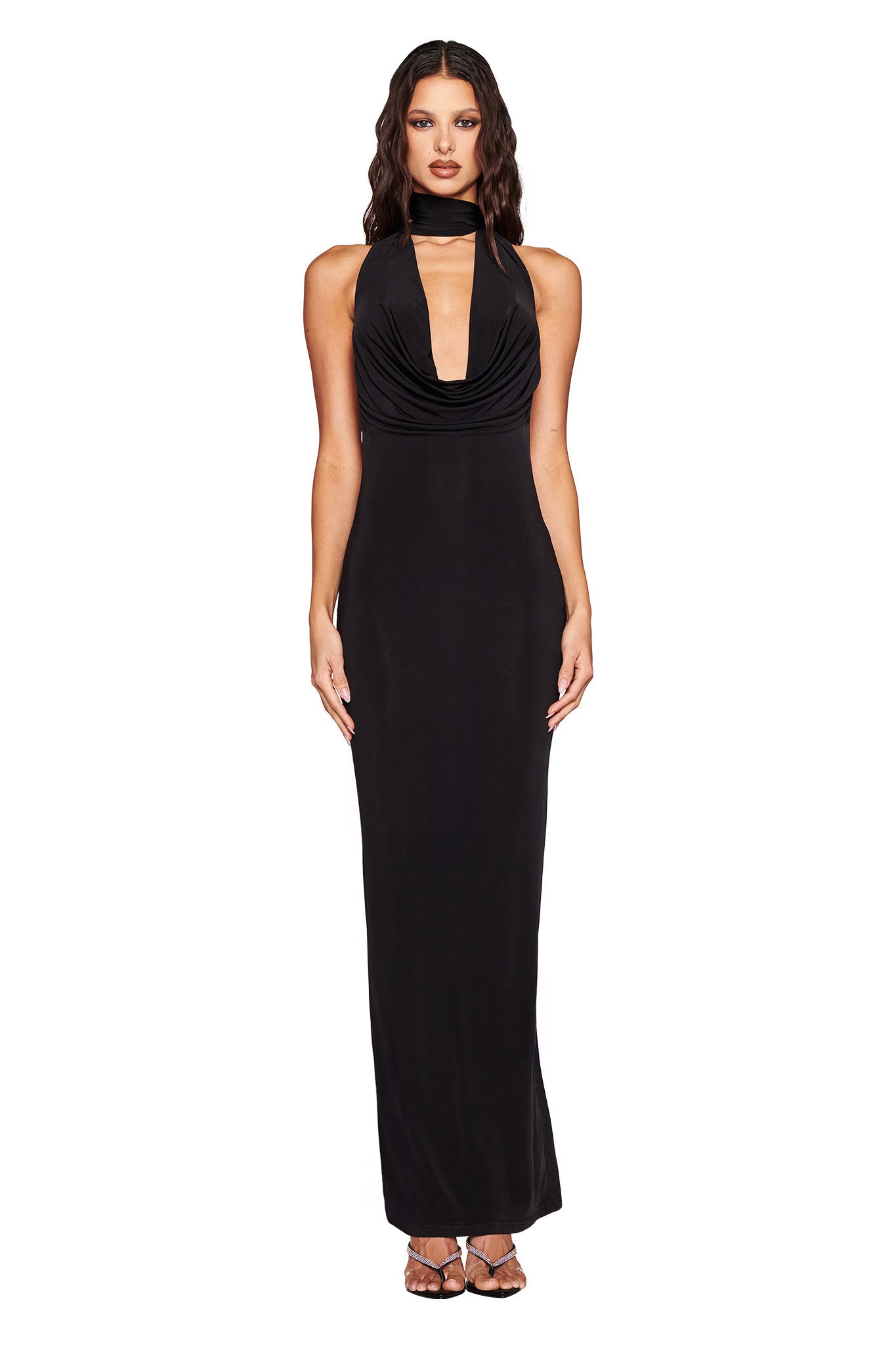 MILANI MAXI DRESS - BLACK MILANI MAXI DRESS - BLACK