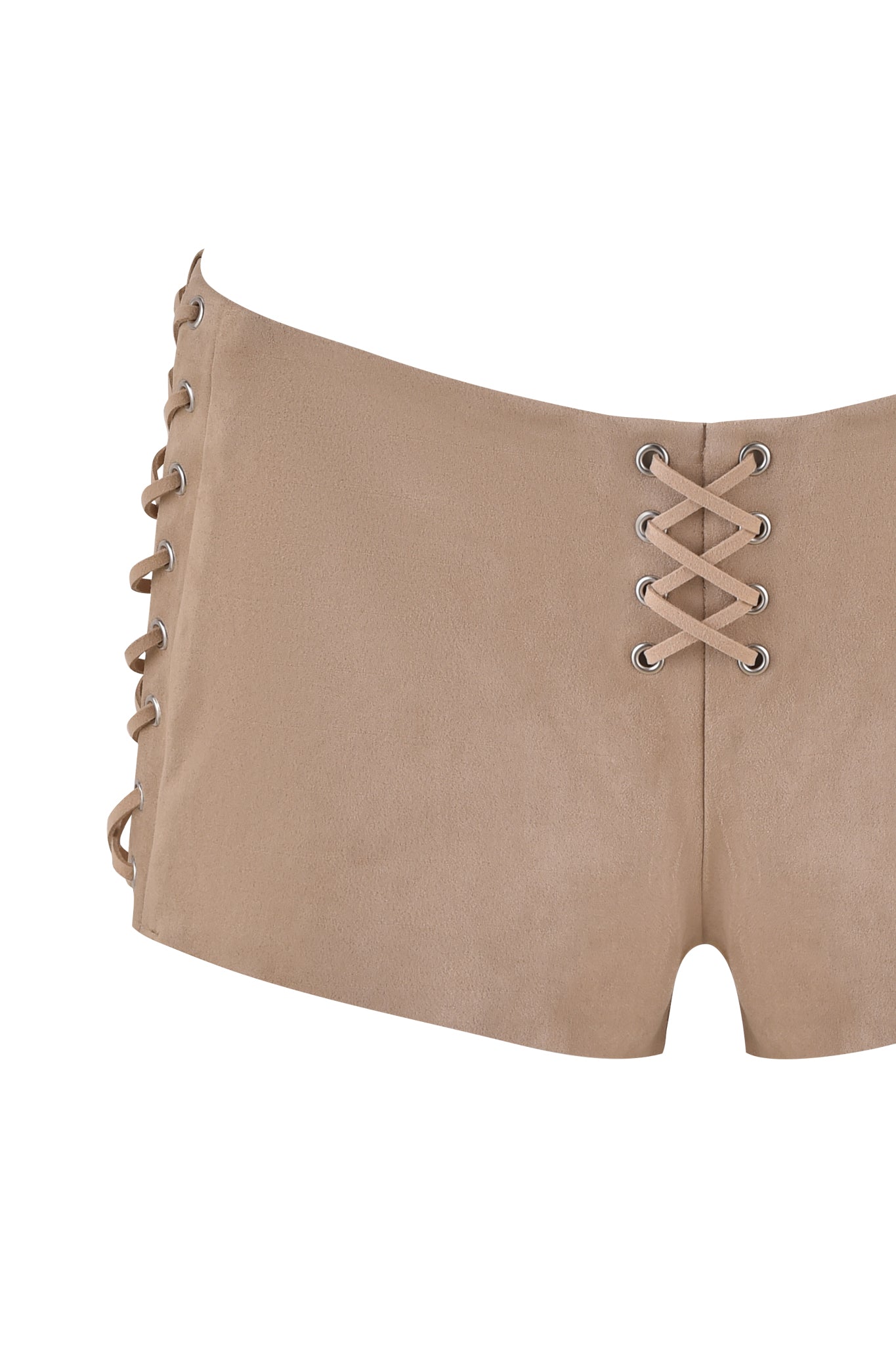 RAMONA SHORT - BEIGE : TAN