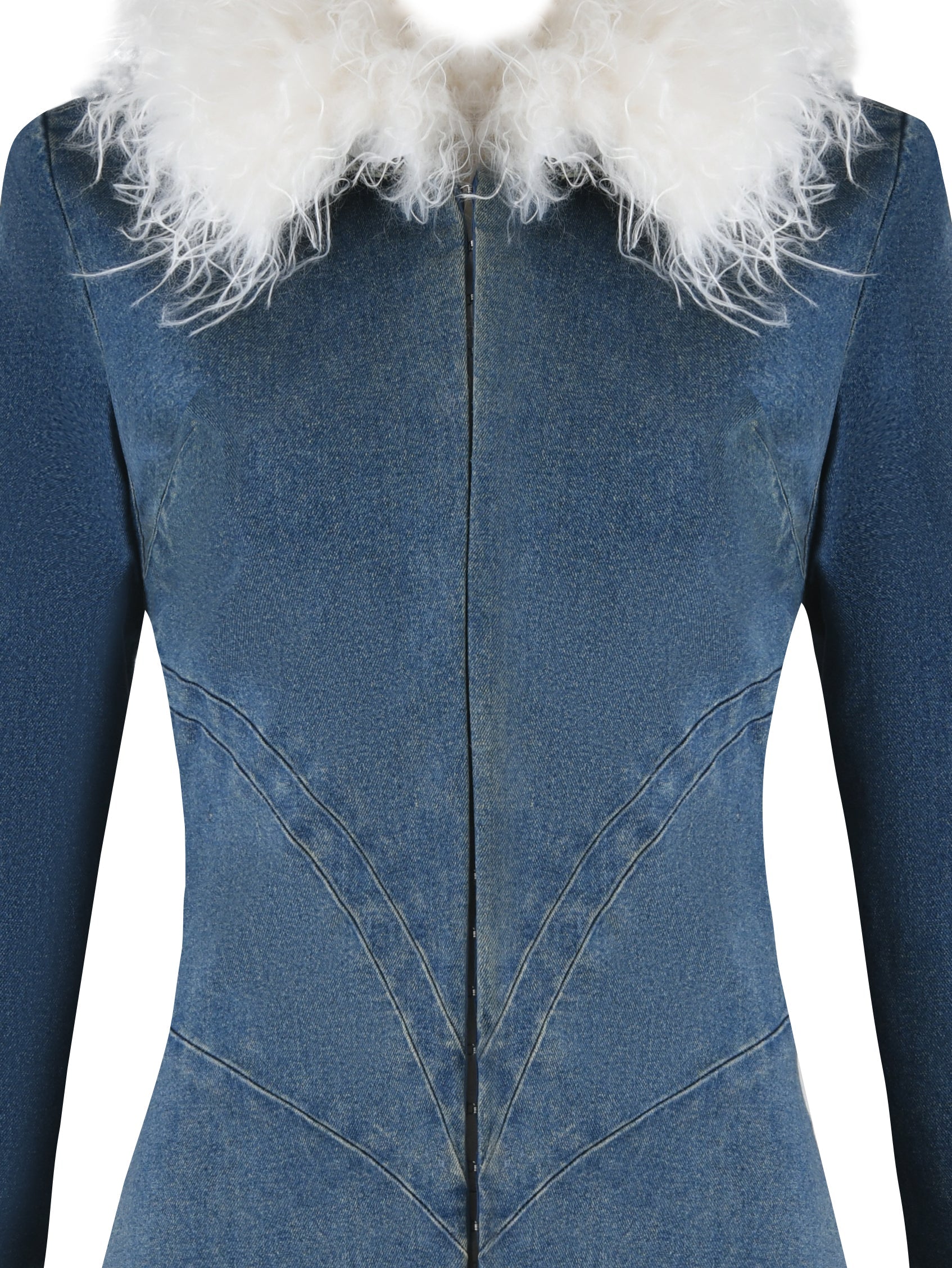 SYLVIE COAT - BLUE : BLUE DENIM