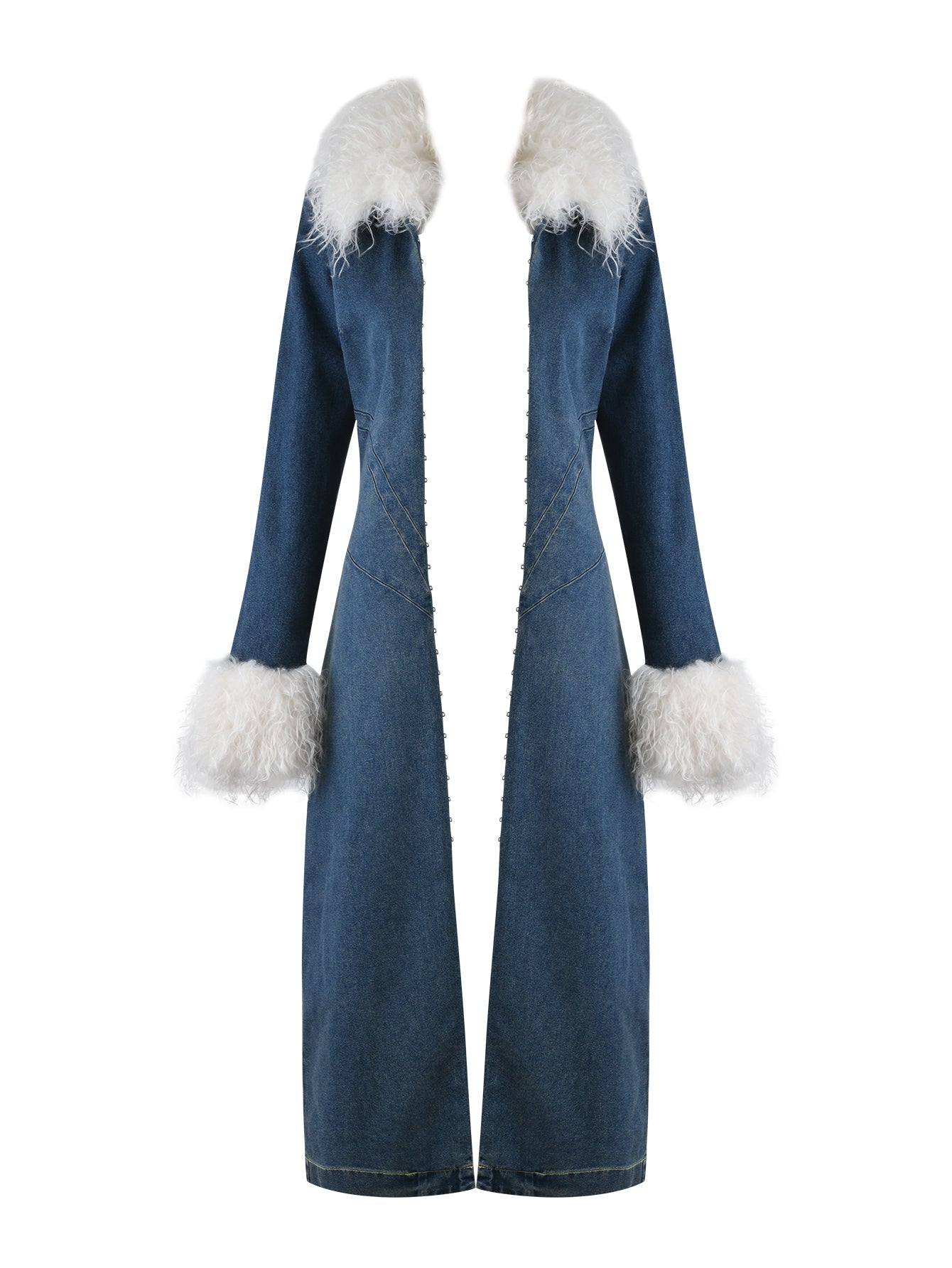 SYLVIE COAT - BLUE : BLUE DENIM