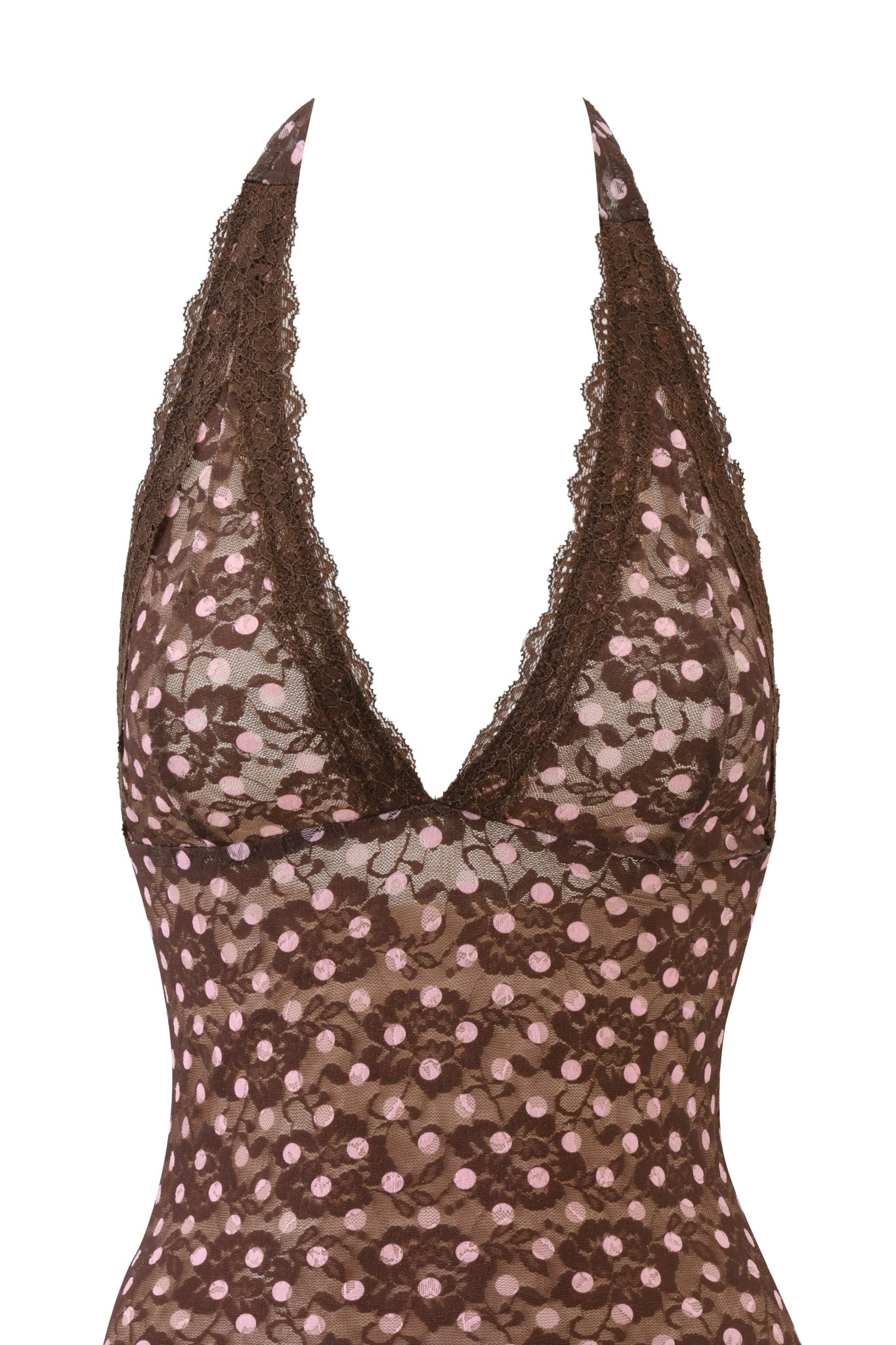 Channel I.AM.GIA vibes with the GEM MINI DRESS in Pink Chocolate—a chic, playful look featuring brown and pink tones that pairs perfectly with your favorite accessories.