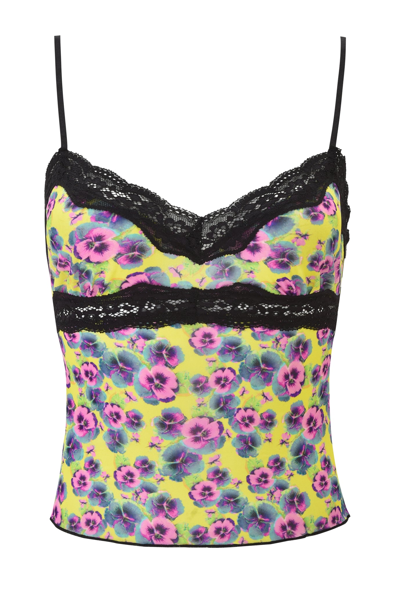 GRACIE LACE CAMI - SASSY PANSY