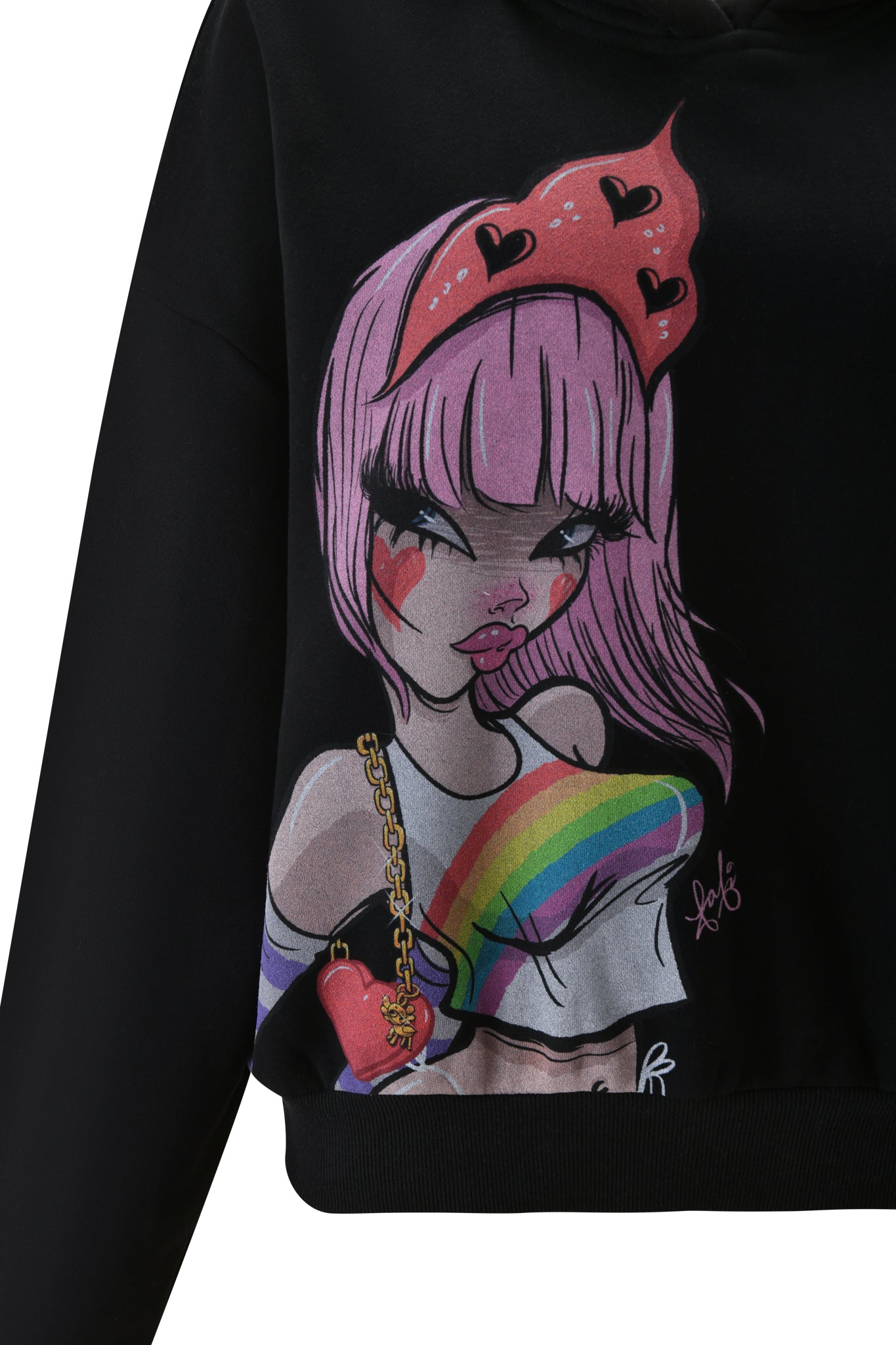 FAFI HOODIE - BLACK