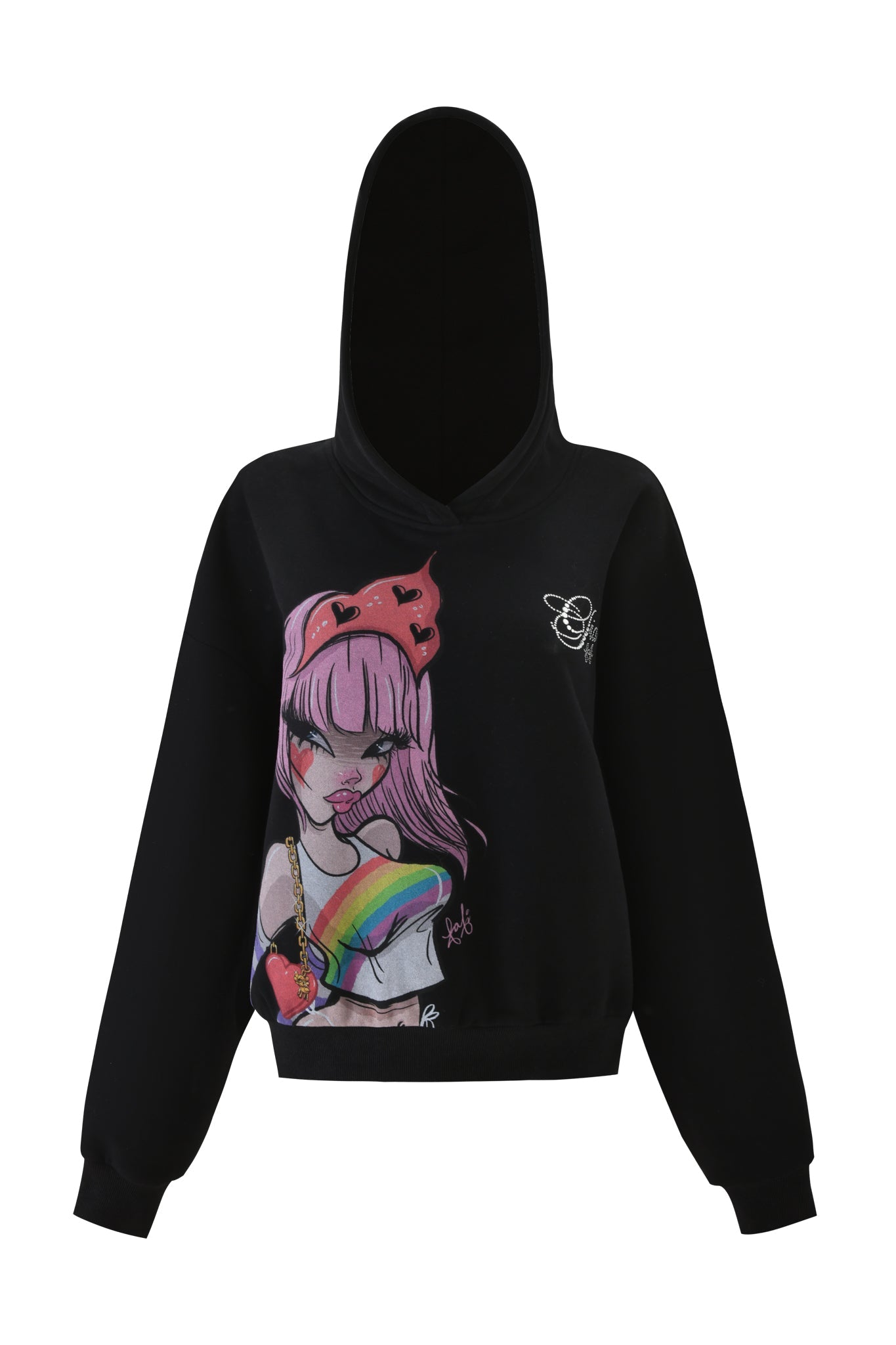 FAFI HOODIE - BLACK