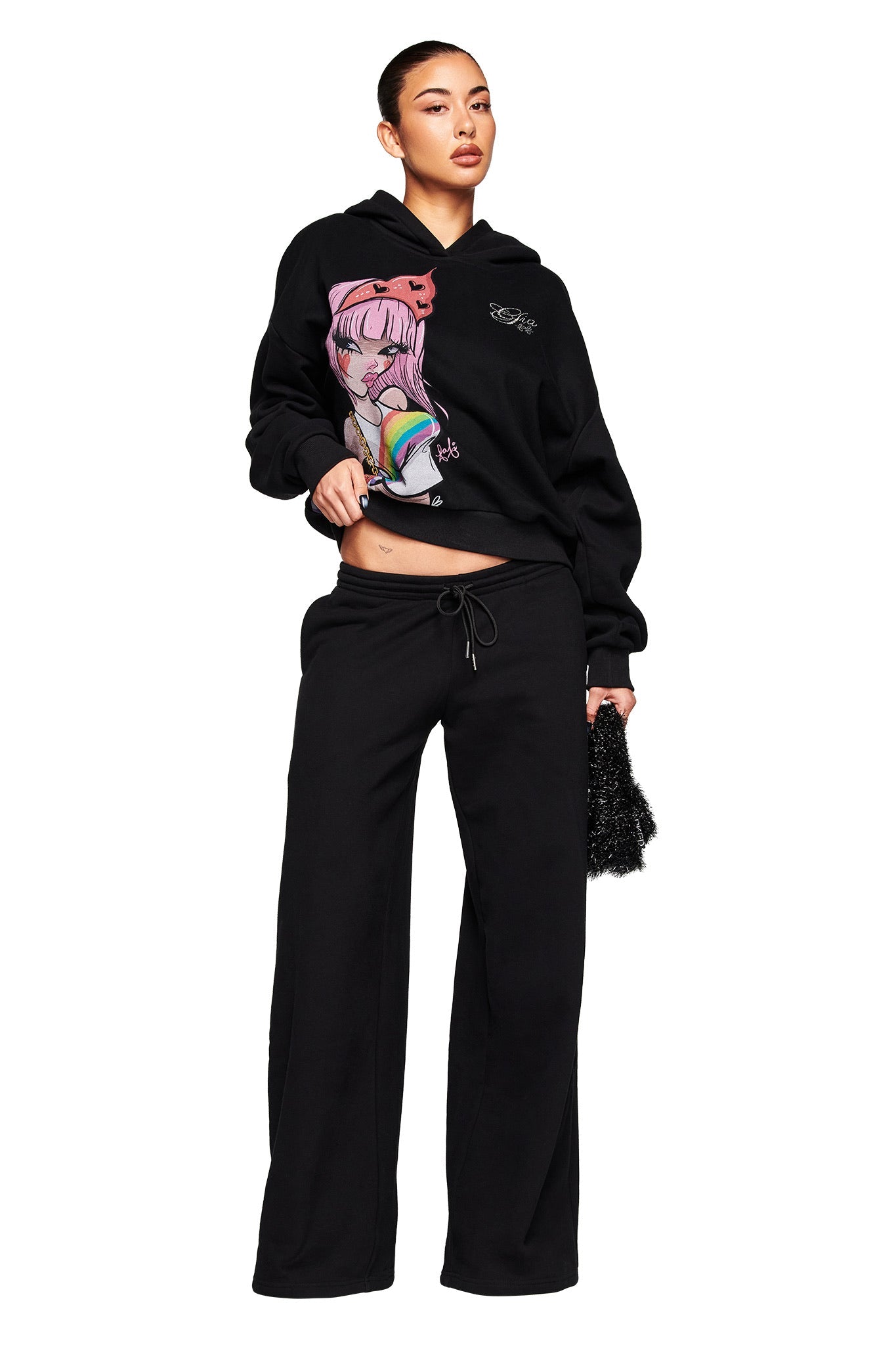 IAMGIA hoodie パーカー FAFI HOODIE - BLACK
