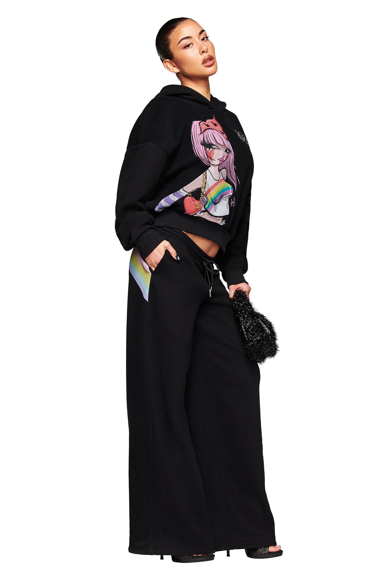 FAFI X FALINE TOKYO コラボパーカー FAFI HOODIE - BLACK