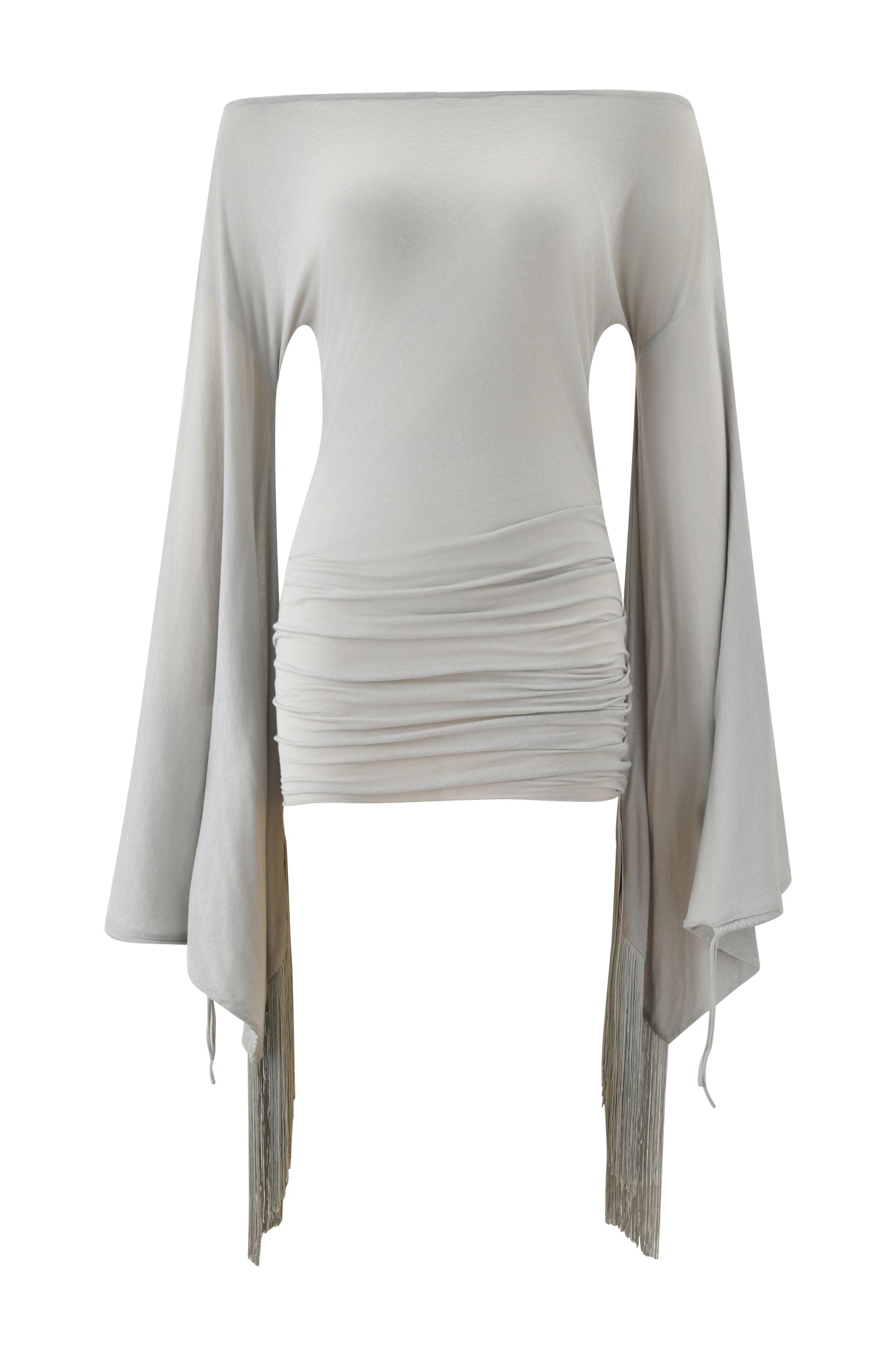 light grey mini dress Esryn mini dress 12 – Line & Dot main image 1