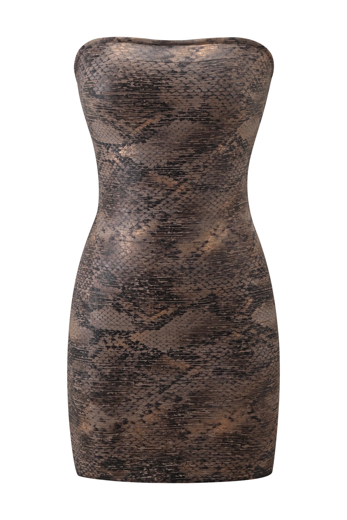 snakeskin dress bodycon Nika Reptile Bandage Mini in XL Pink Sexy Club Sheath Dress, High Cover 2025 w11 Polyester. Color:Horizon Blue