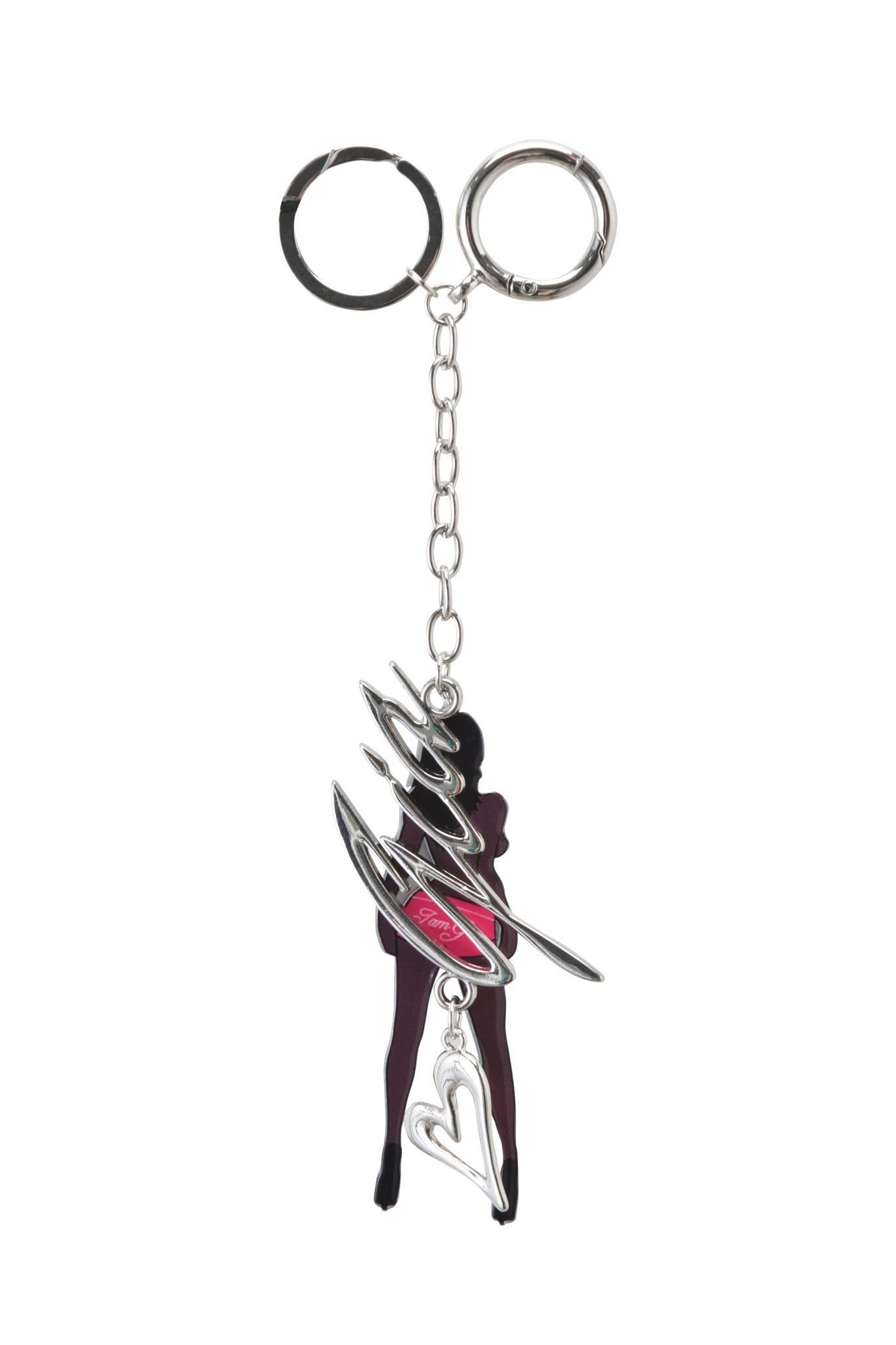 BLARE KEYCHAIN - BRUNETTE