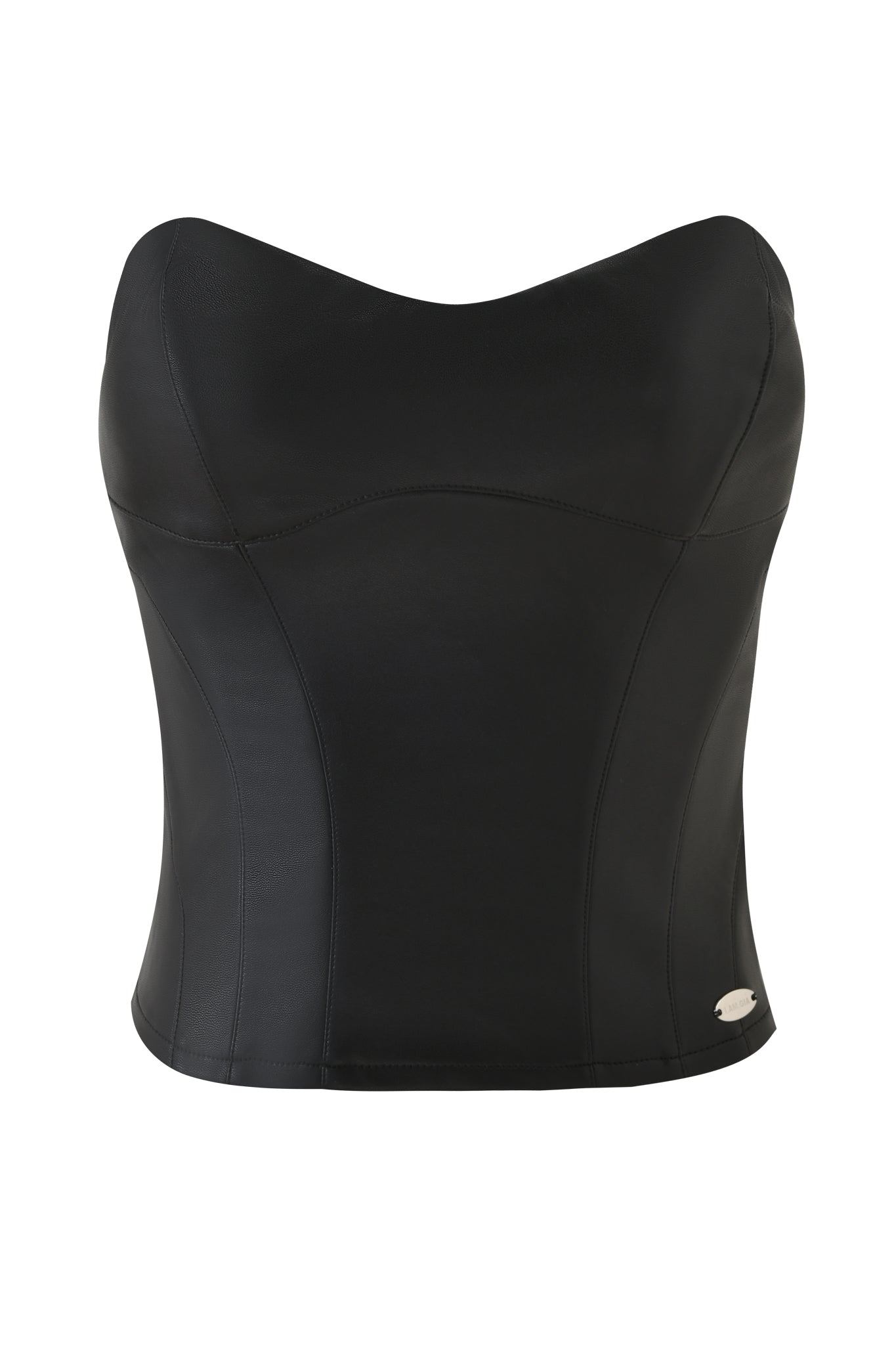 TEMPEST BUSTIER TOP - BLACK