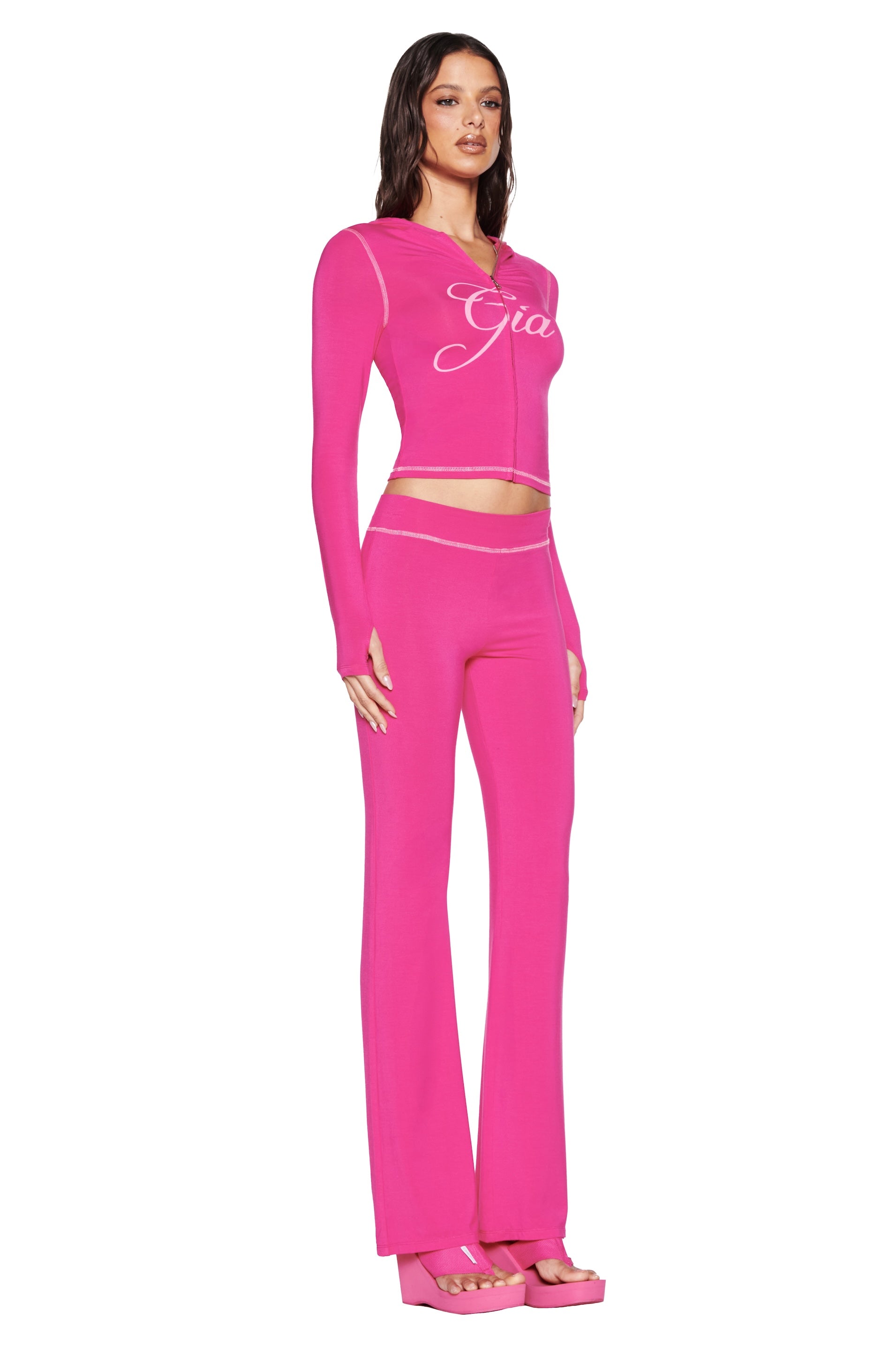 BLARE TRACKPANT - HOT PINK