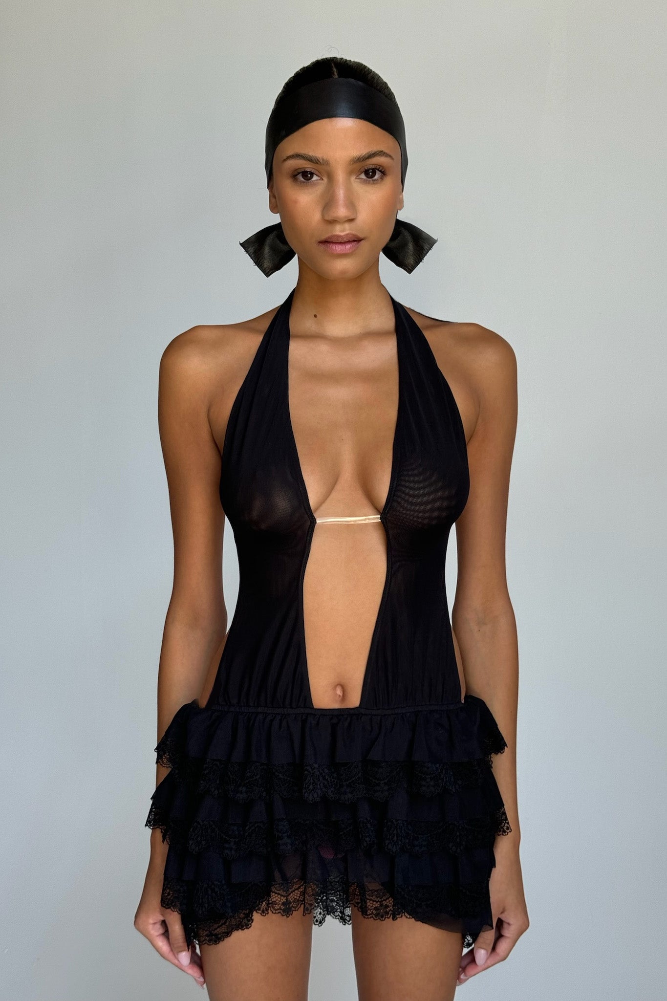 IMARA MINI DRESS - BLACK IMARA MINI DRESS - BLACK